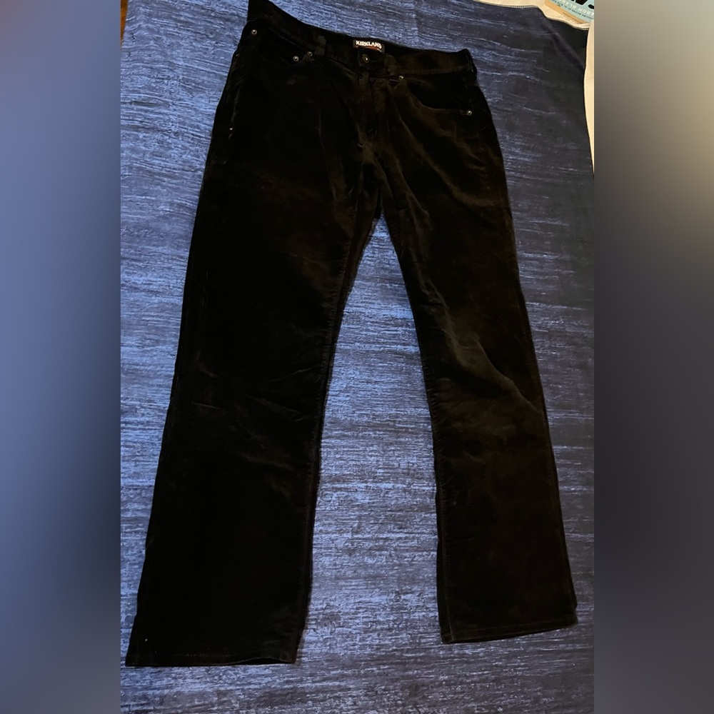 Kirkland Signature Men's Corduroy Pants - Black